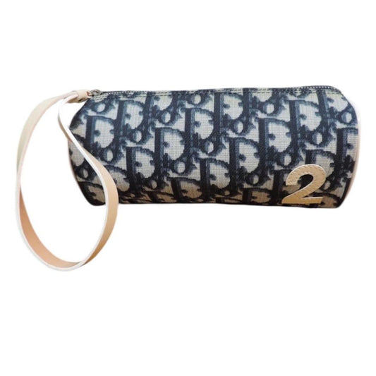 Vintage Christian Dior Trotter Monogram Mini Pouch